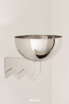 HK19 Wall Light, Nickel Plated Brass, HK x DUNLIN