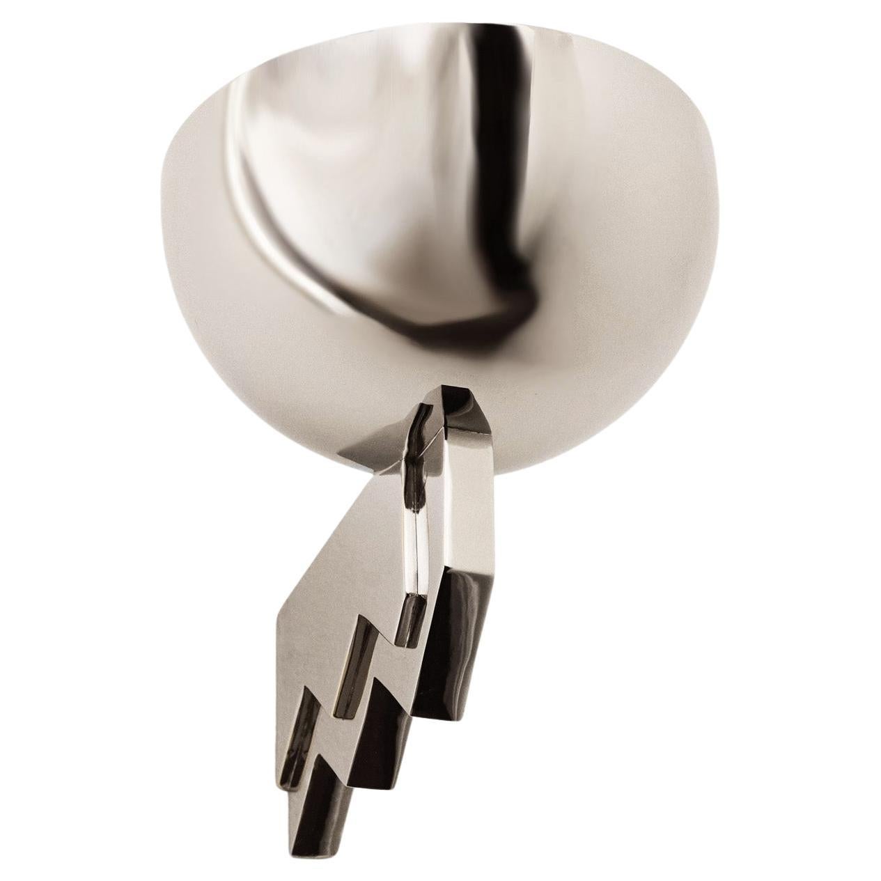 HK19 Wall Light, Nickel Plated Brass, HK x DUNLIN
