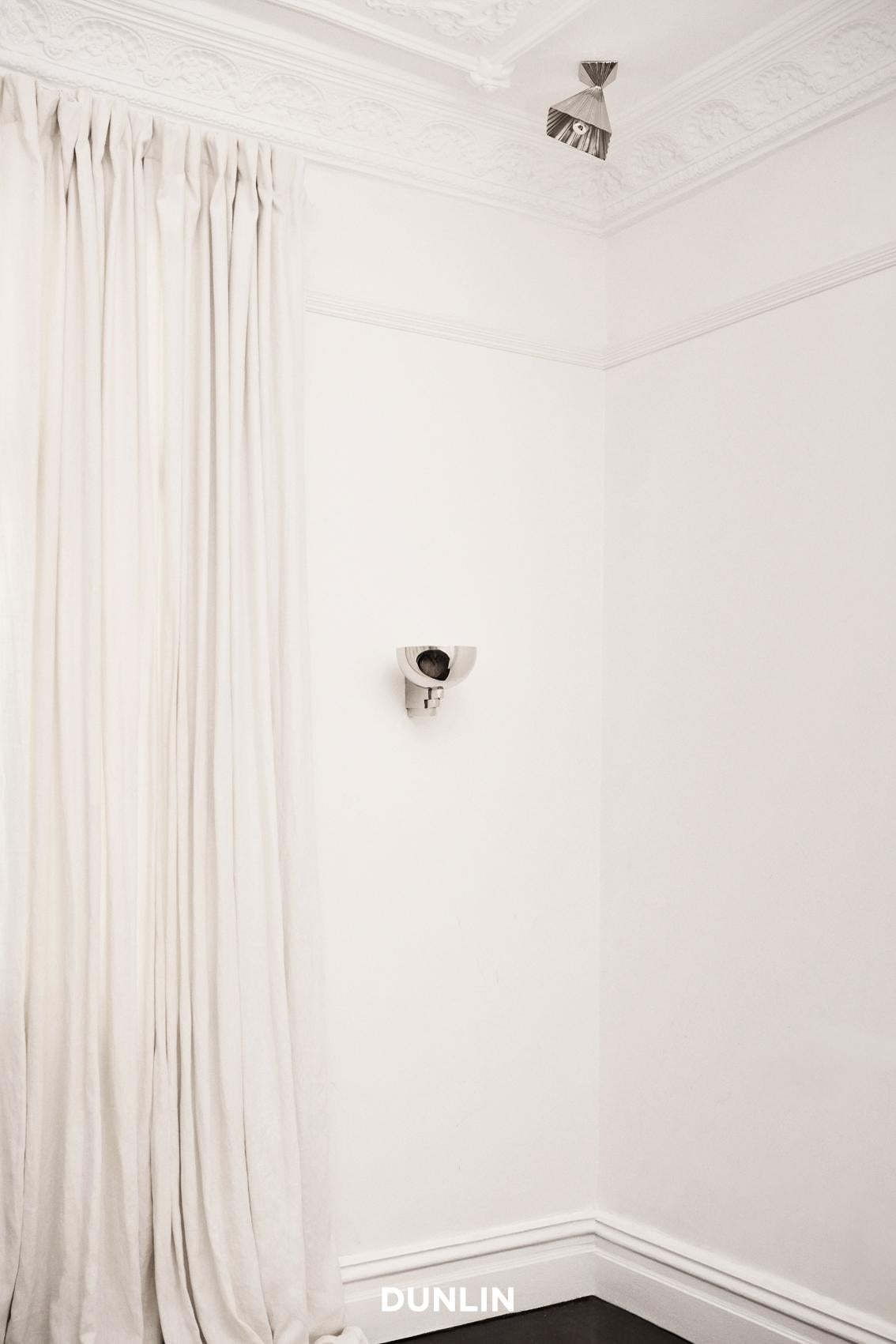 HK22 Wall Light, Nickel Plated Brass, HK x DUNLIN In New Condition For Sale In Sydney, AU