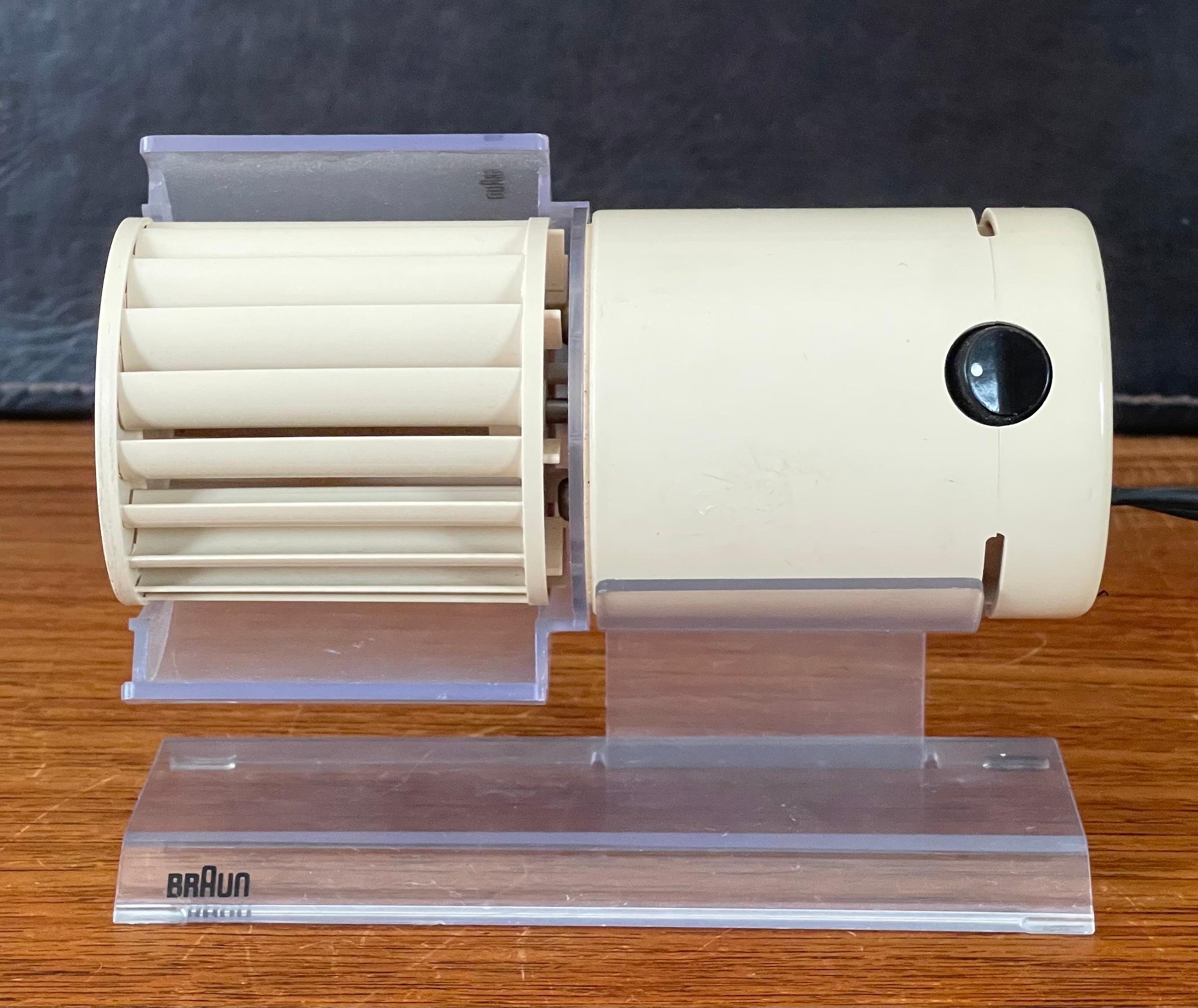 HL-70 Personal Desk Fan by Reinhold Weiss for Braun 4