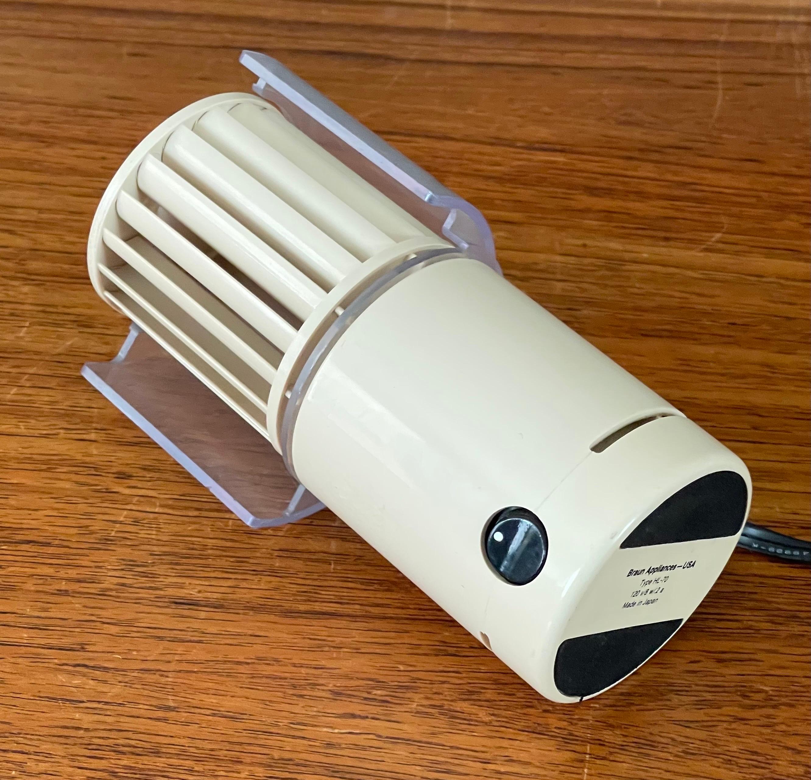 Japanese HL-70 Personal Desk Fan by Reinhold Weiss for Braun