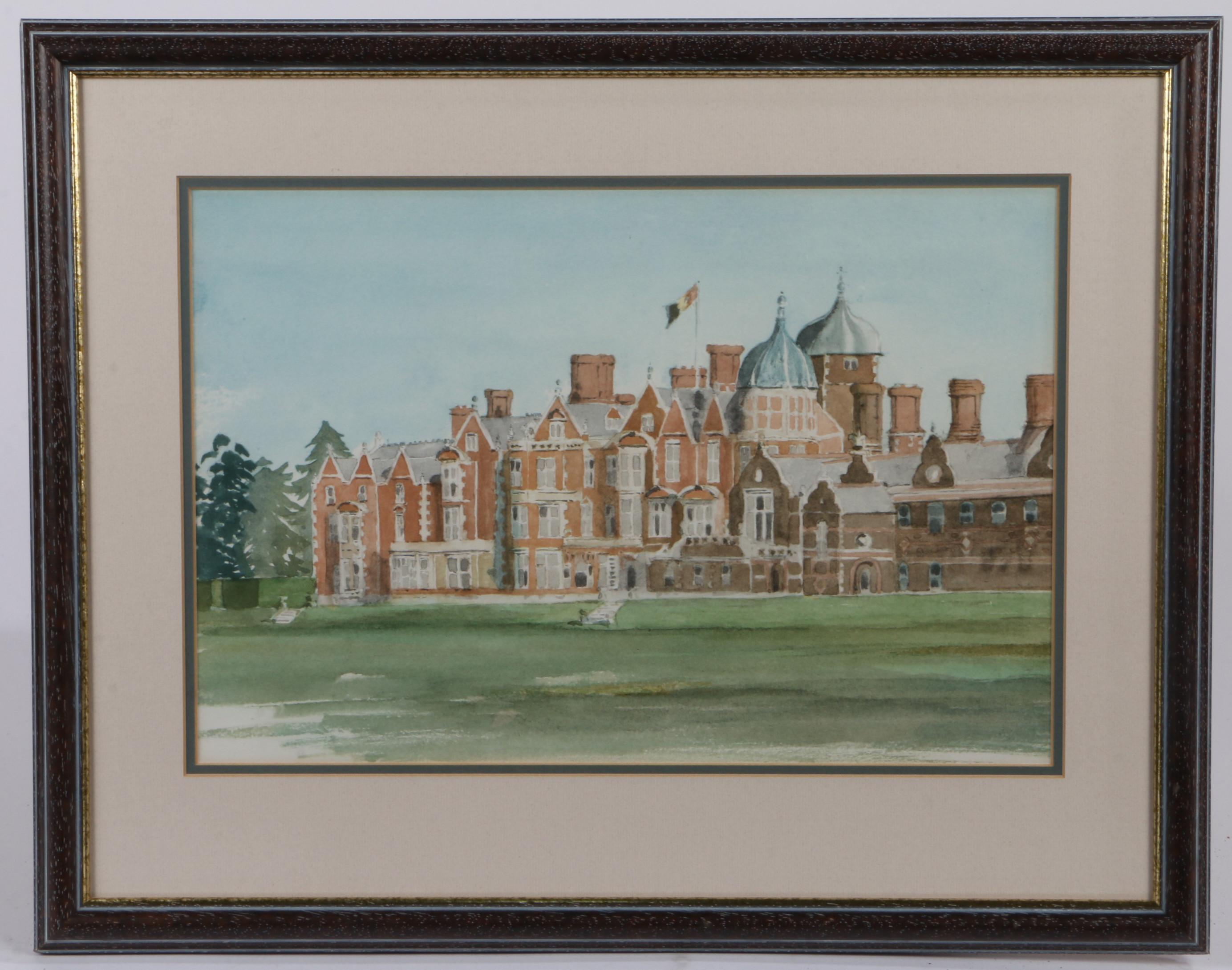 HM King Charles III Landscape Print - Sandringham