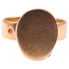 Antique HM London 1863 18K Poison Ring