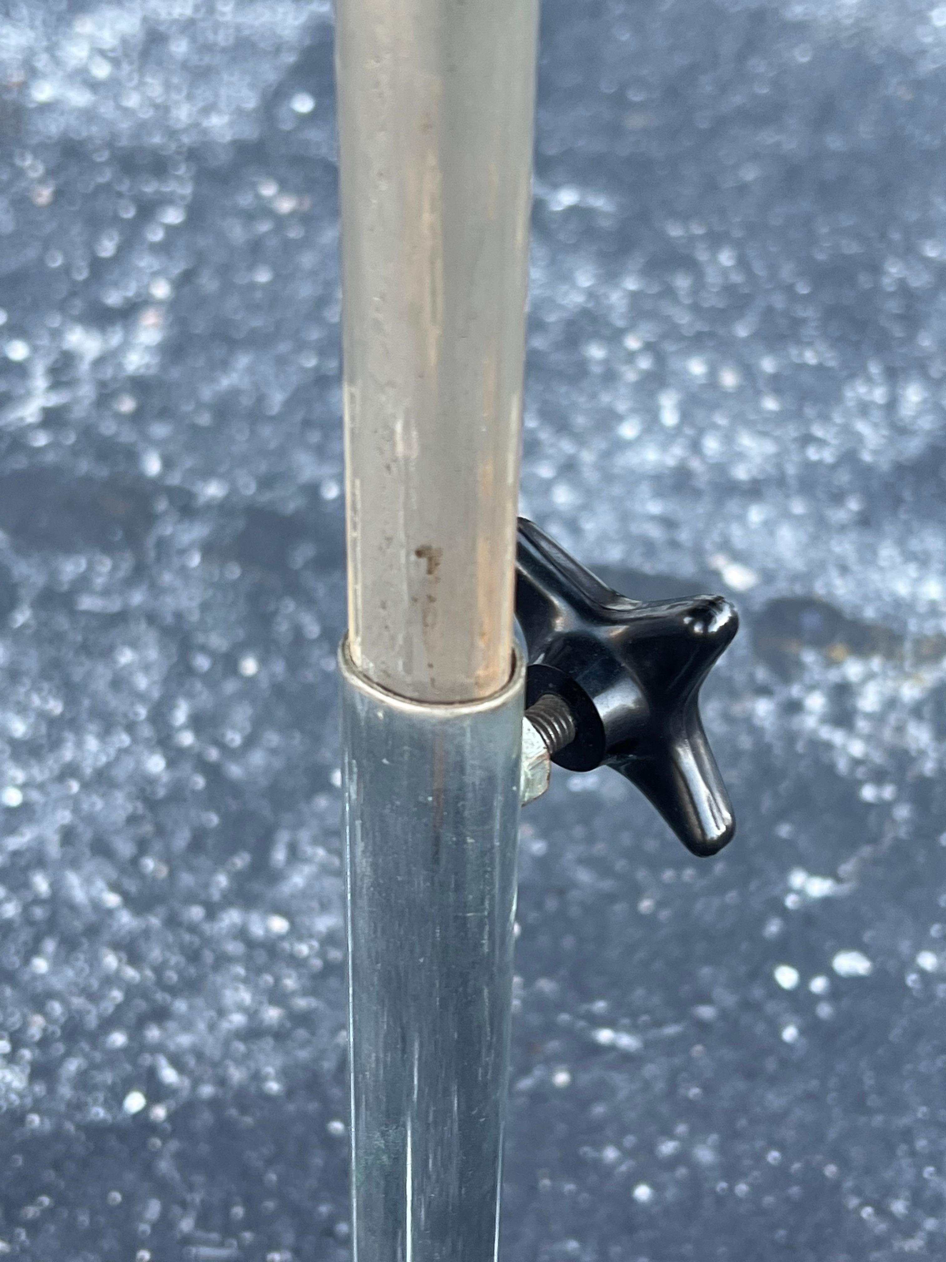 Mid-20th Century HMN Danish Modernist Table Stand Adjustable Height Rosewood Ca 1960's For Sale