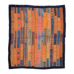 Hmong Batik and embroidery  cover from South East Asia, mid 20th C.