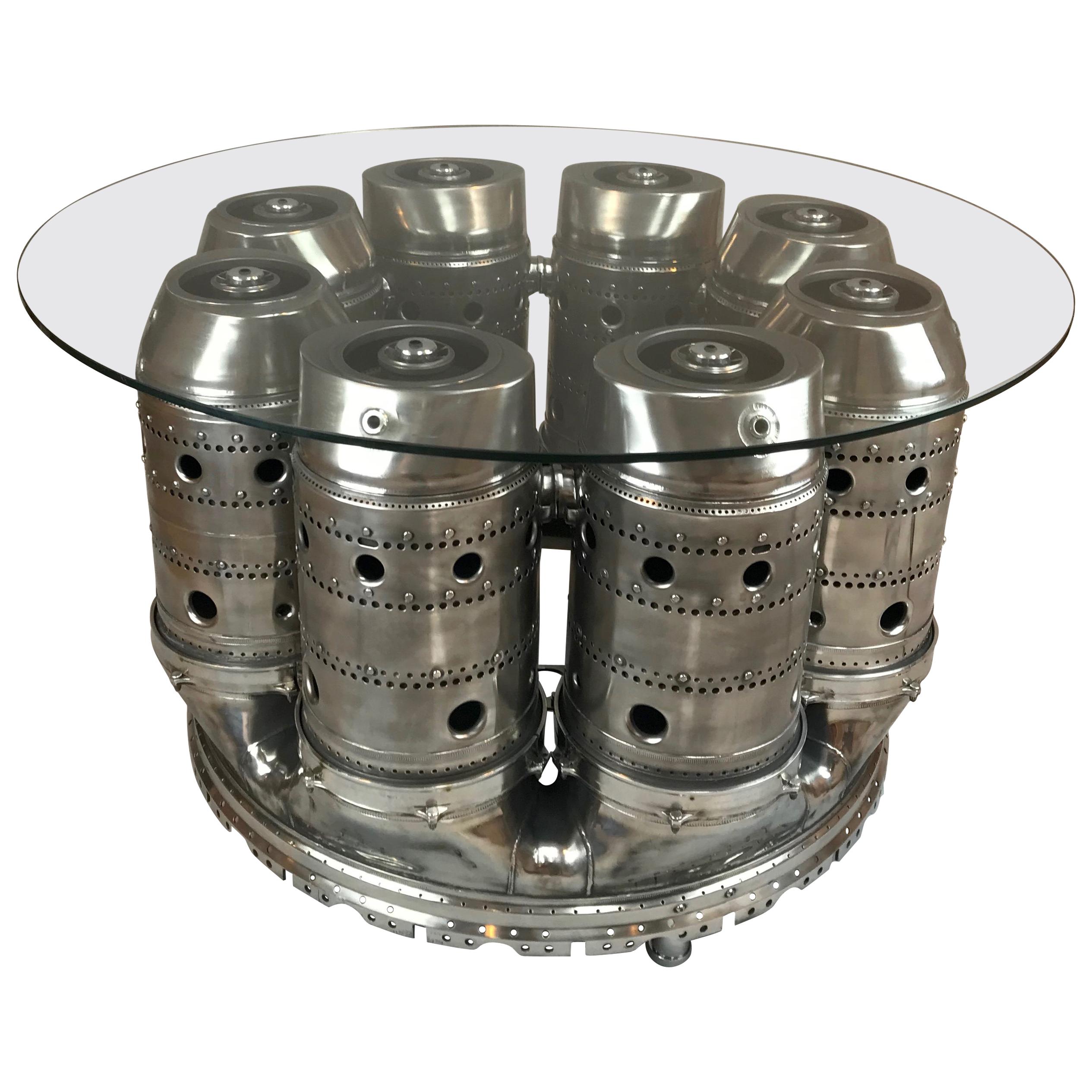 HMS Bristol Olympus Turbine Engine Dining Table For Sale