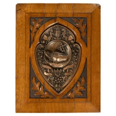 H.M.S. Foudroyant Copper Shield