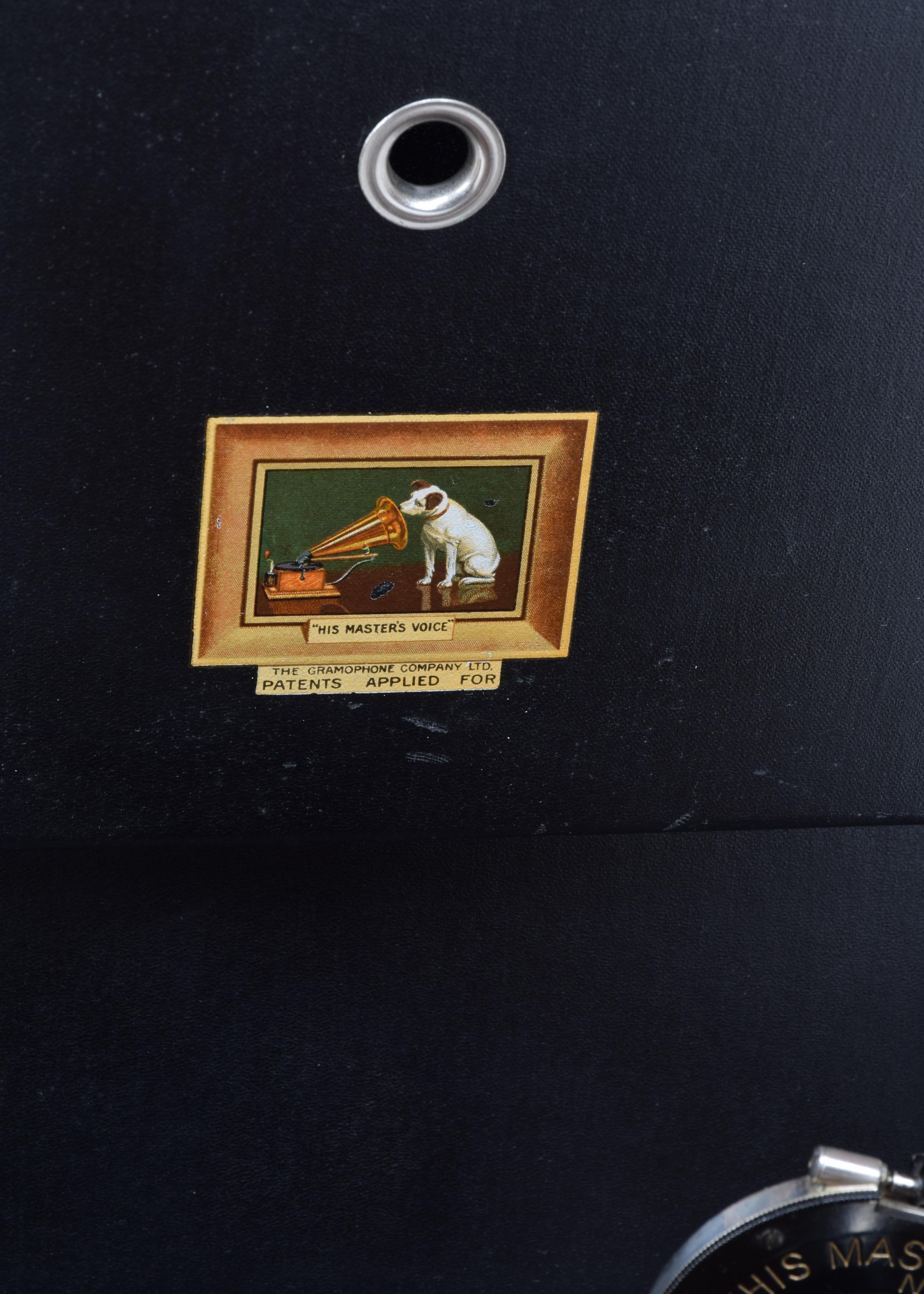 HMV Portable Gramophone 101 with Accessories & Records, Super Working Phonograph 10