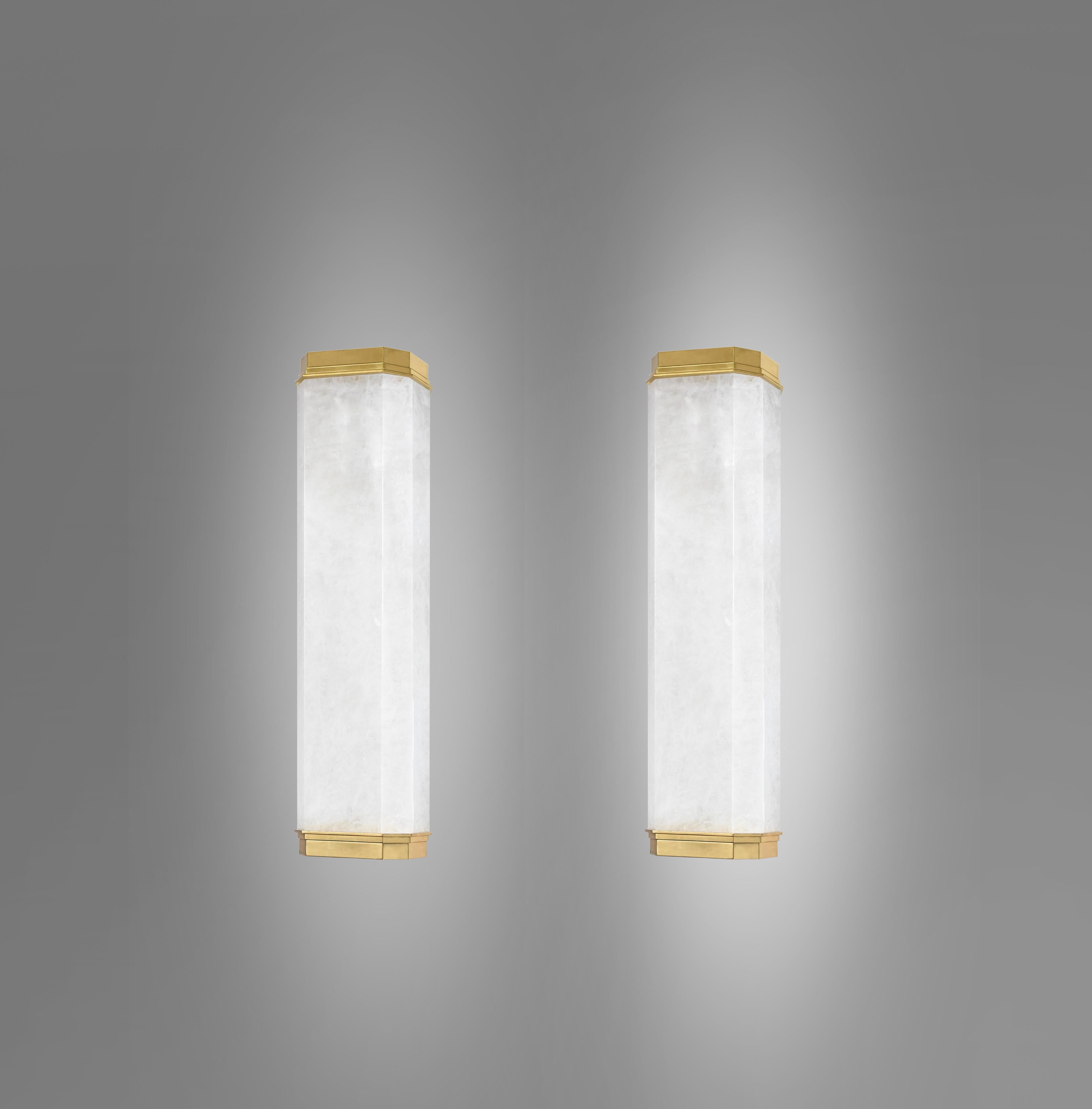 Apliques de cristal de roca HNP de Phoenix Siglo XXI y contemporáneo en venta