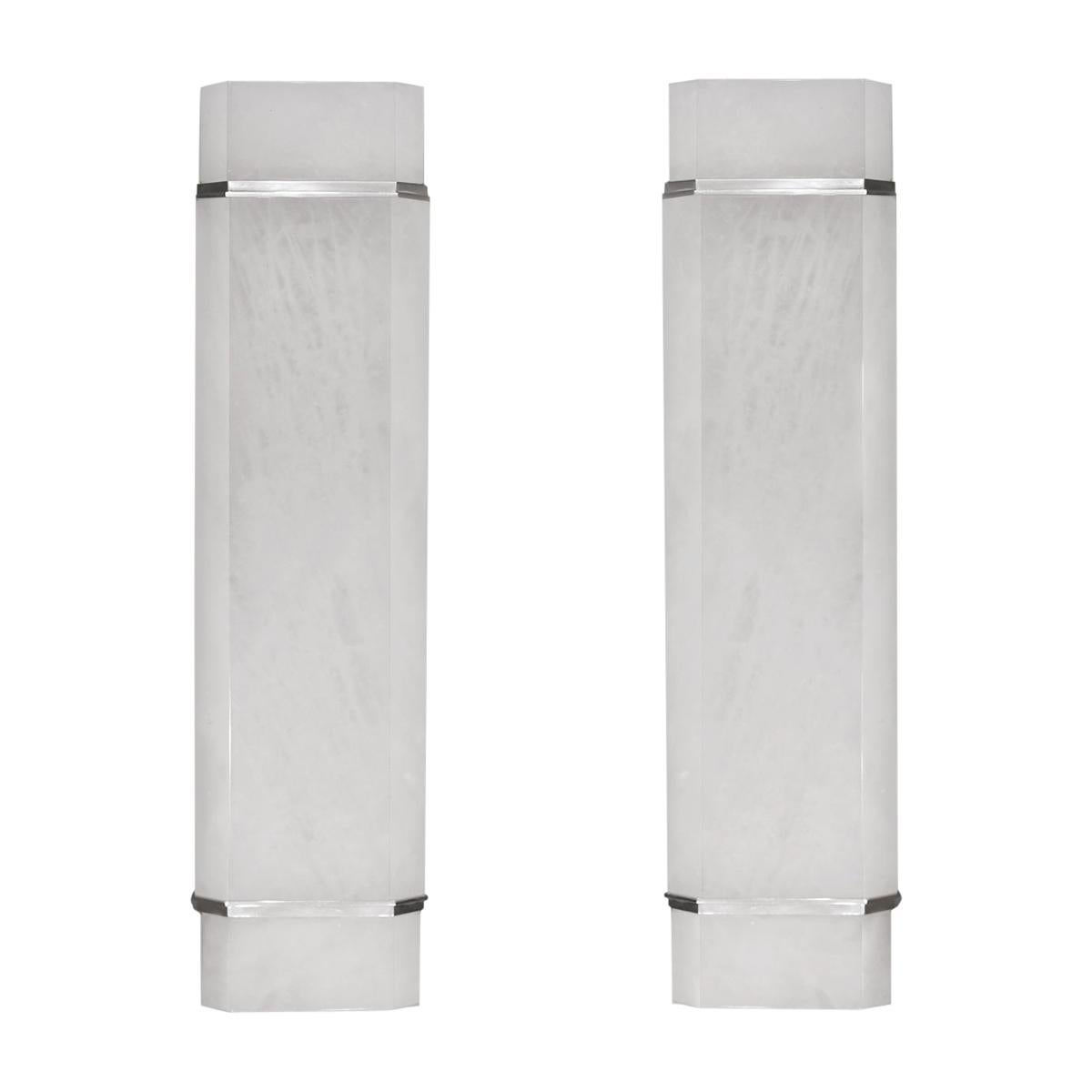 WHN18 Rock Crystal Sconces by Phoenix