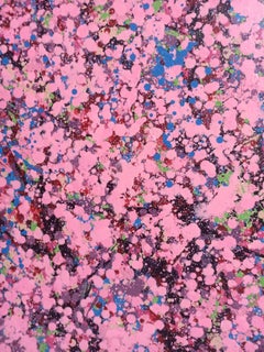 Kirschblüten, Gemälde, Acryl auf Leinwand