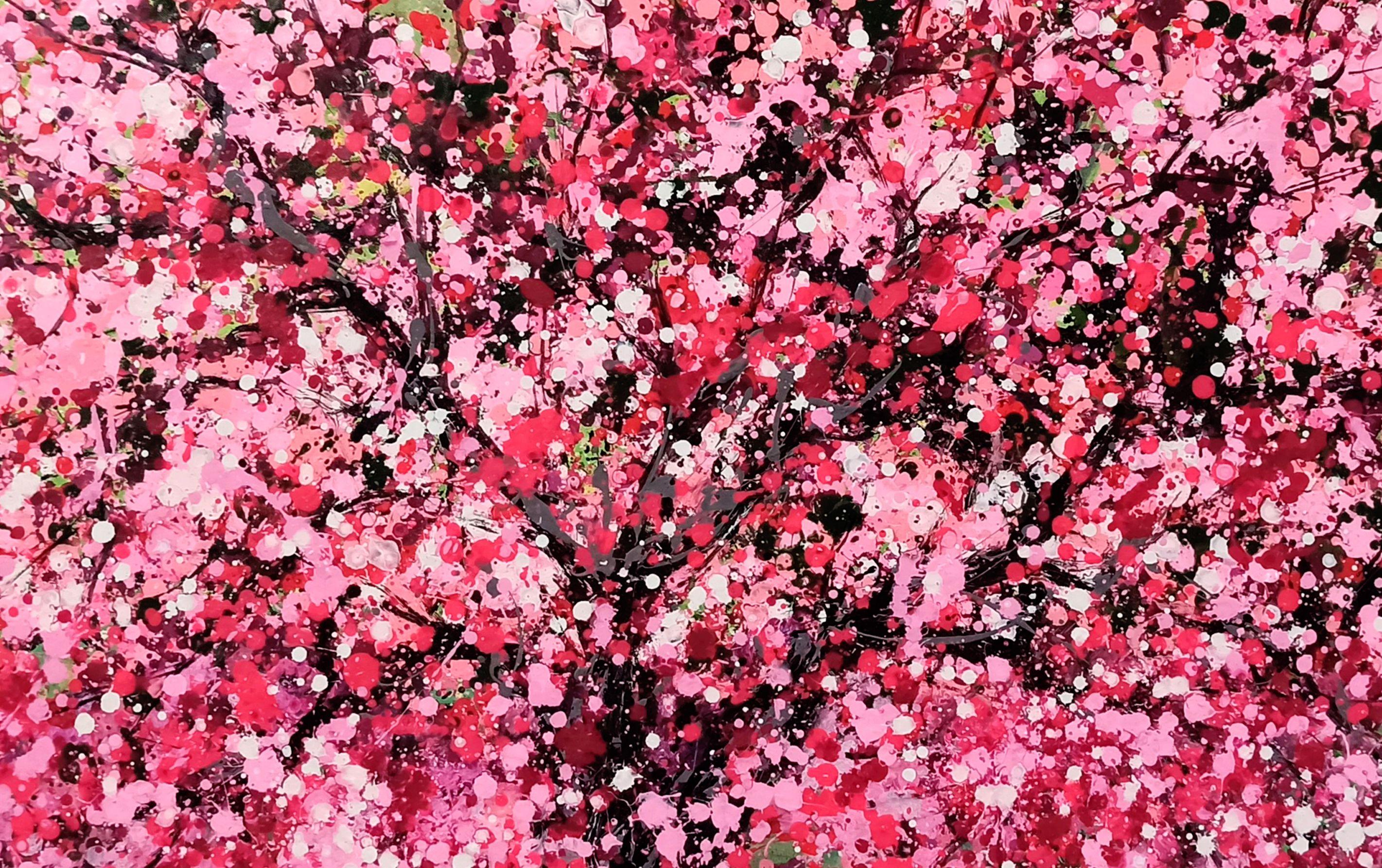 Kirschblüten werden von der japanischen Bevölkerung sehr geliebt, so dass sie als Symbol und Nationalblume Japans gelten. Für die Japaner symbolisiert die Sakura zensen Schönheit, Zerbrechlichkeit und Unschuld. Sie ist eine Blume, die 