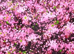 SAKURA- CHERRY BLOSSOM, Painting, Acrylic on Canvas