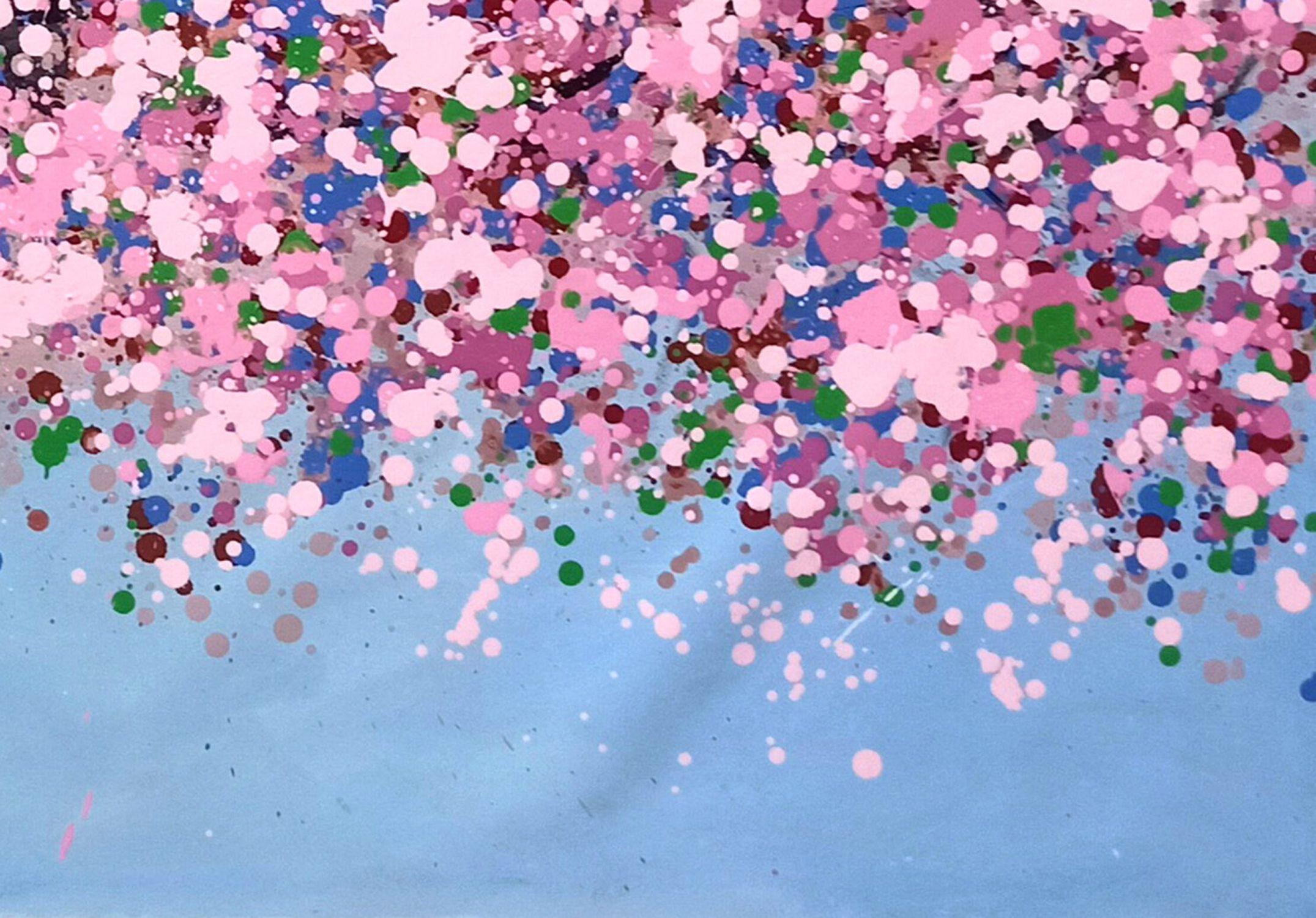 SAKURA - Ciliegio in fiore, Pittura, Acrilico su tela - Painting Impressionismo di Hoang Phuong