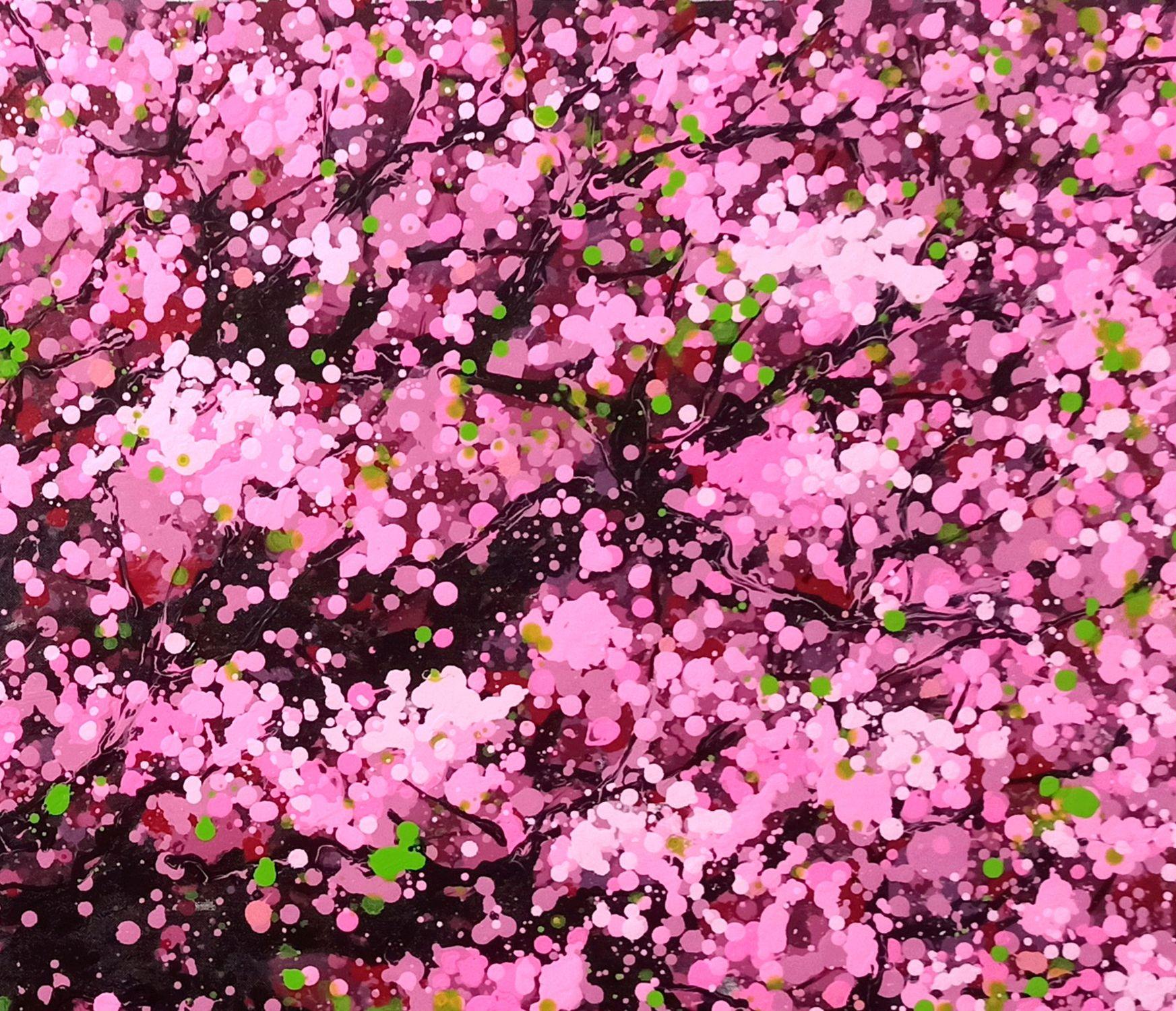 Kirschblüten werden von der japanischen Bevölkerung sehr geliebt, so dass sie als Symbol und Nationalblume Japans gelten. Für die Japaner symbolisiert die Sakura zensen Schönheit, Zerbrechlichkeit und Unschuld. Sie ist eine Blume, die 