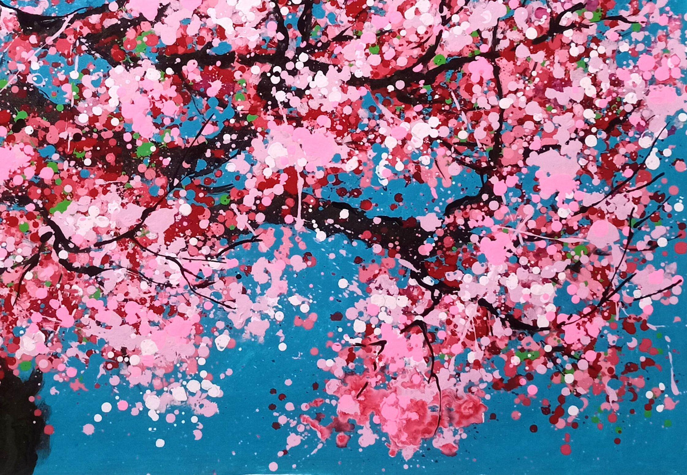 Kirschblüten werden von der japanischen Bevölkerung sehr geliebt, so dass sie als Symbol und Nationalblume Japans gelten. Für die Japaner symbolisiert die Sakura zensen Schönheit, Zerbrechlichkeit und Unschuld. Sie ist eine Blume, die 