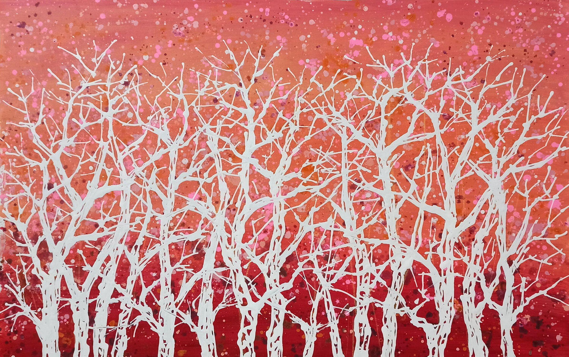 I colori degli alberi, Pittura, Acrilico su tela - Painting Impressionismo di Hoang Phuong