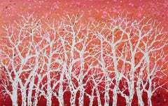 The colors of the trees, Painting, Acrylic on Canvas