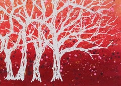 The colors of the trees, Painting, Acrylic on Canvas