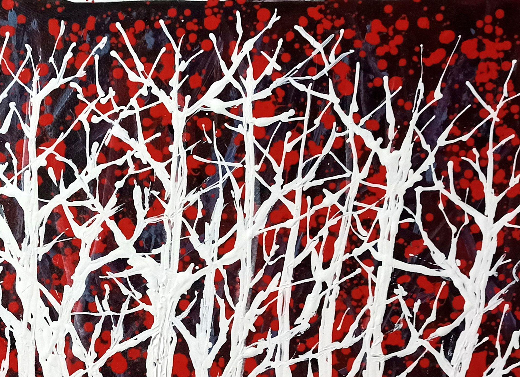 I colori degli alberi, Pittura, Acrilico su tela - Painting Impressionismo di Hoang Phuong