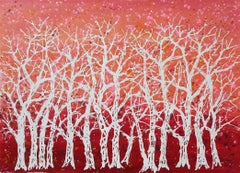 The colors of the trees, Painting, Acrylic on Canvas