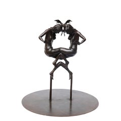 Mirror Female, 2016, Limited Edition Bronze Sculpture by Hobbes Vincent.