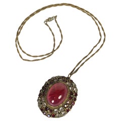 Ciondolo di cristallo Hobe Ruby