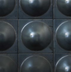 Muro de azulejos Hobnail de Gentner Design