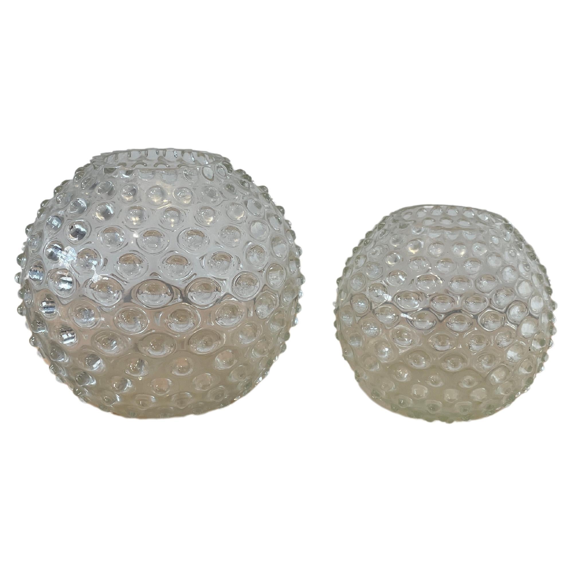 Hobnail Vases by Ana Von Lipa For Sale