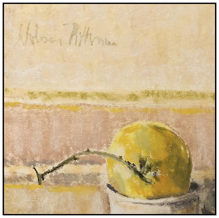 Hobson Pittman Pastel Painting Original Signed Still Life Fruit Food Artwork SBO For Sale 1