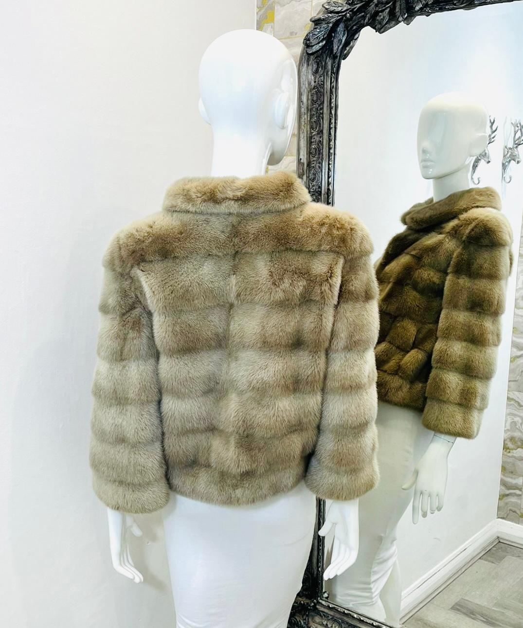 Hockley Mink Fur Jacket In Excellent Condition In London, GB