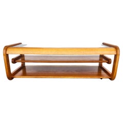 Vintage Hodges Mersman Oak Coffee Table MCM 1970s