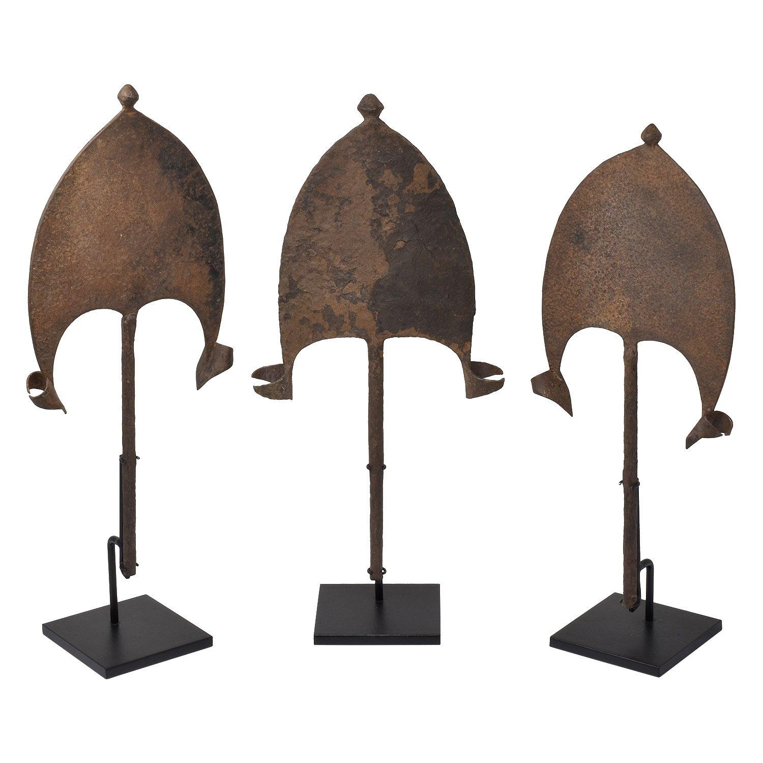 20th Century Hoe-Shaped Iron Currency 