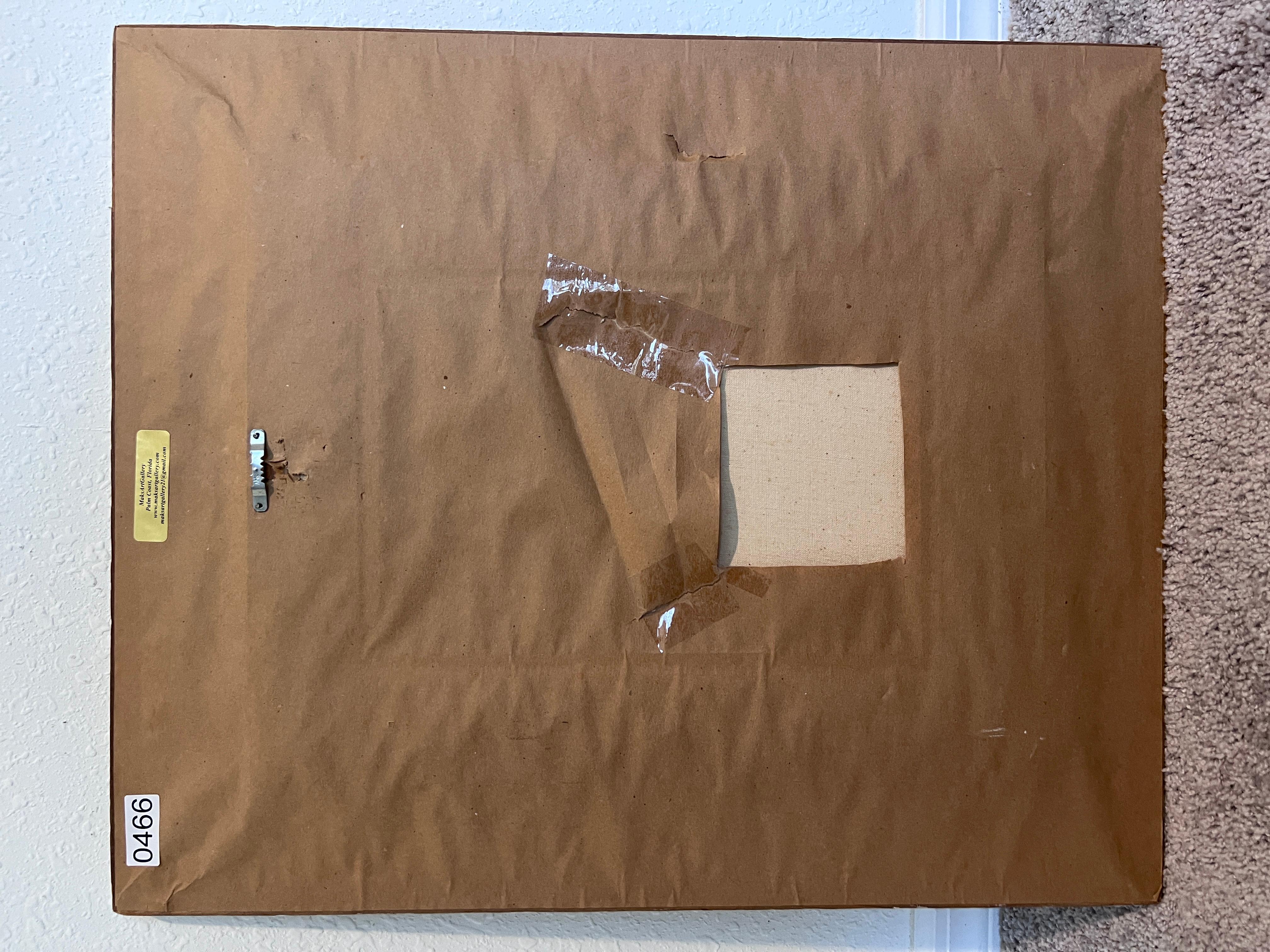 Majestic Tall Ship Original Oil Painting on canvas – Signed Hoffman – Framed im Angebot 12