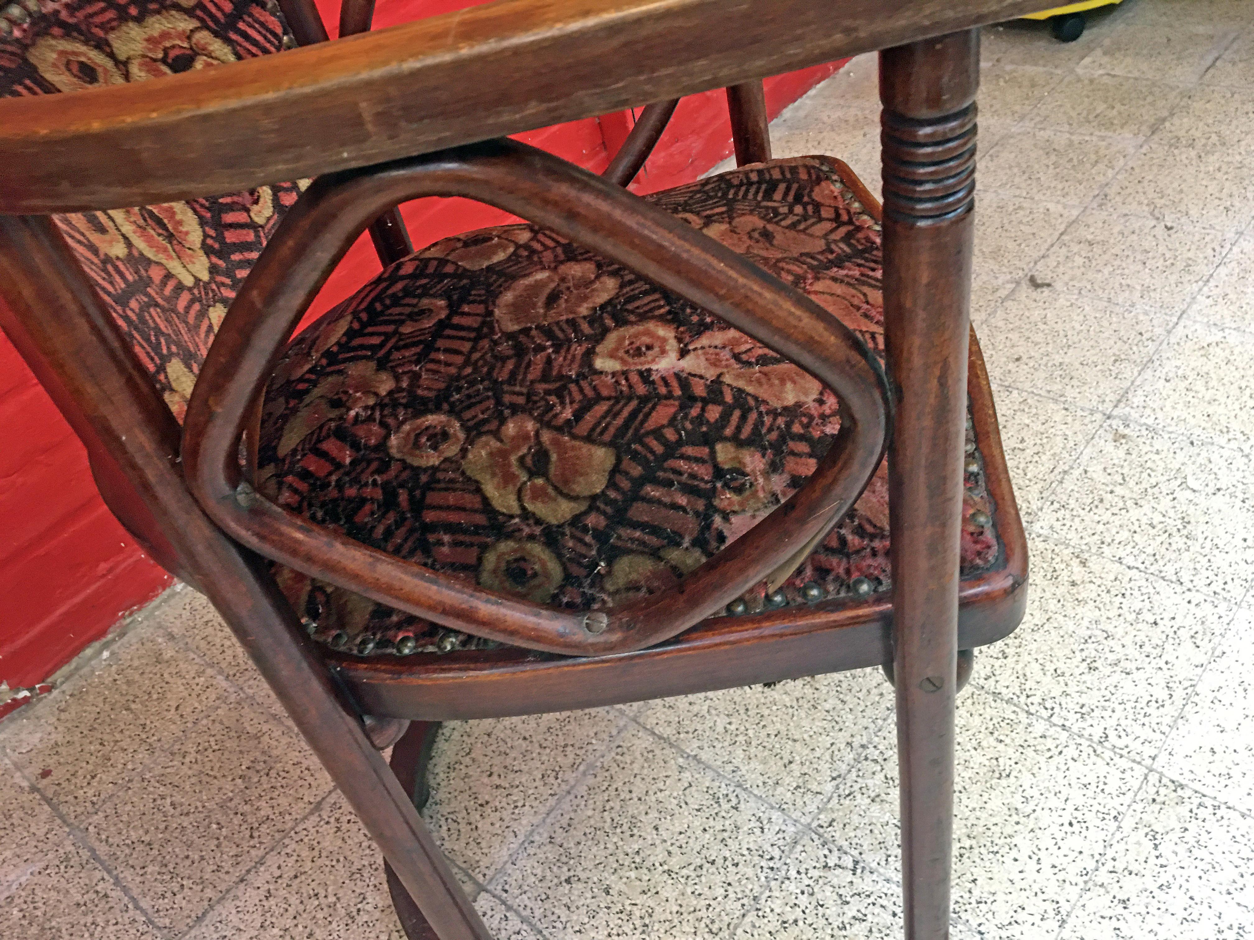 Josef Hoffmann, Poltrona in faggio curvato, circa 1900 in vendita 3