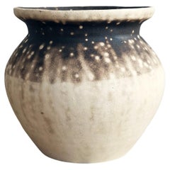 Jarrón de Cerámica Raku Hofu, Obvara, Alfarería Artesanal Decoración para el Hogar Regalo