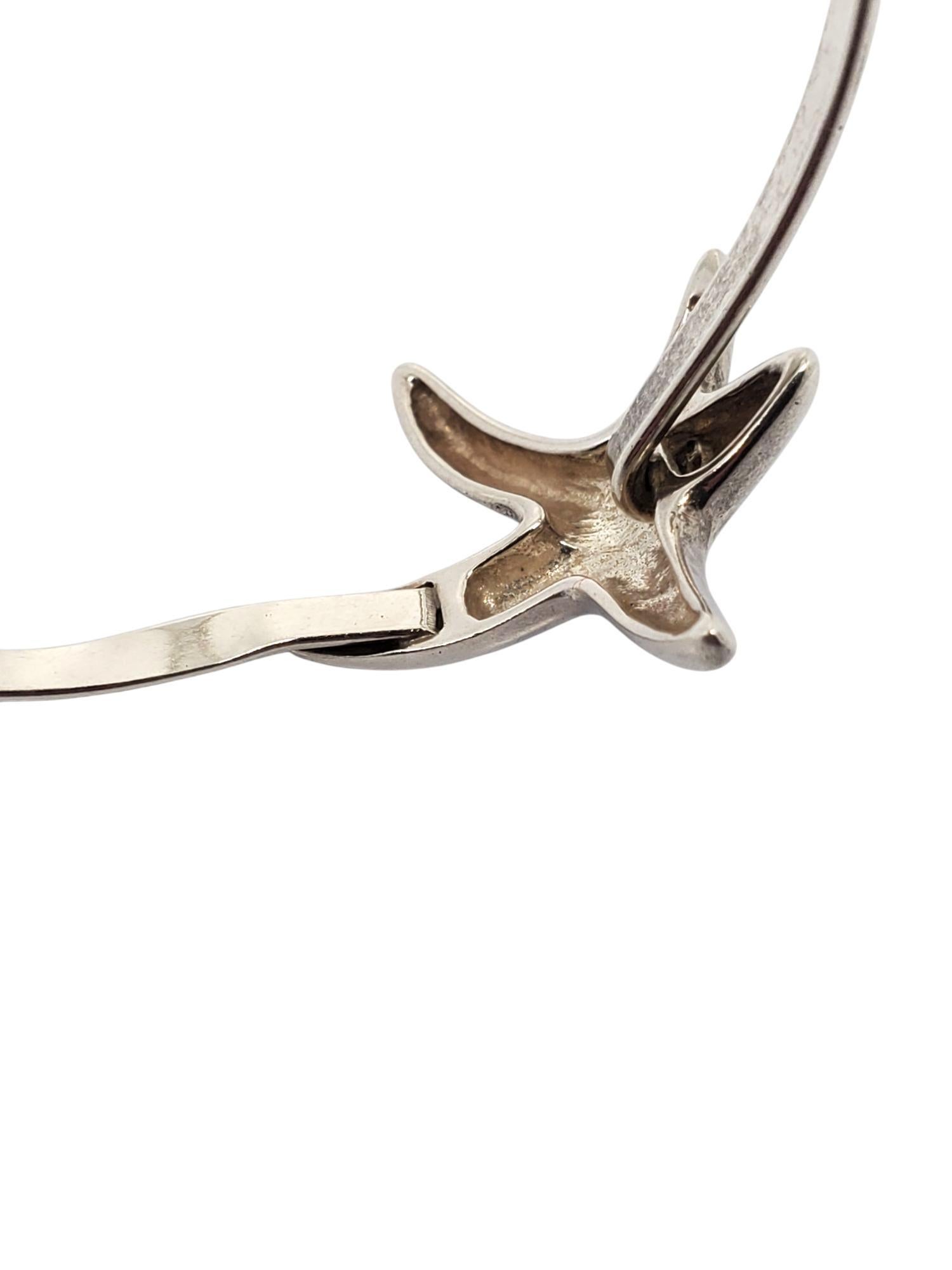 HOG & Bolas Bracciale con stella marina in argento sterling #21006 in vendita 1