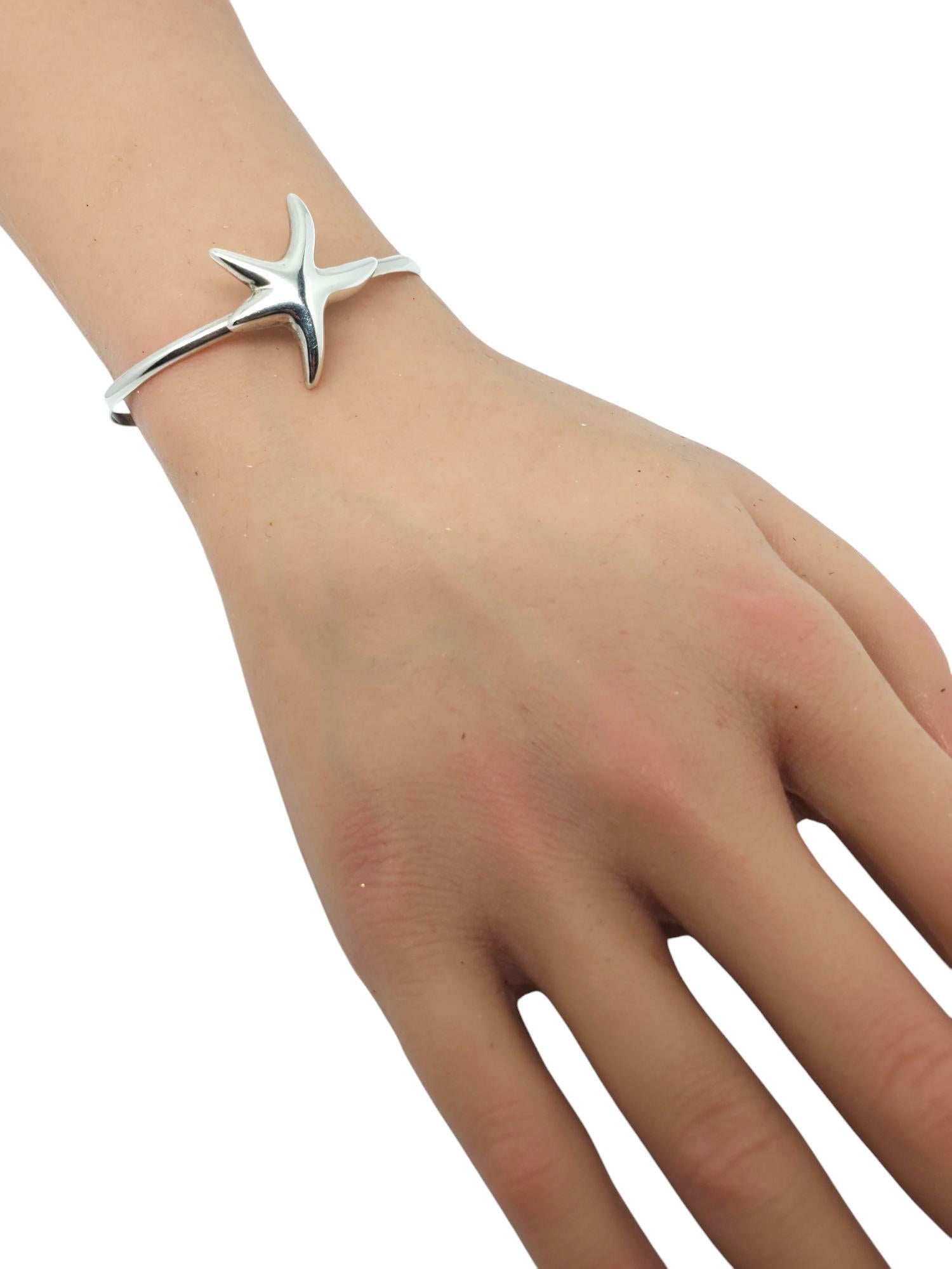 HOG & Bolas Bracciale con stella marina in argento sterling #21006 in vendita 3