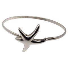 Hogan & Bolas Pulsera brazalete estrella de mar de plata de ley nº 21006