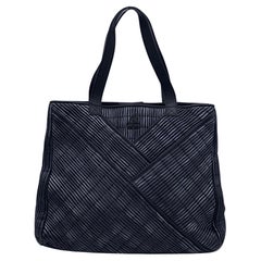 Hogan by Karl Lagerfeld Bolso Tote de piel texturizada negra