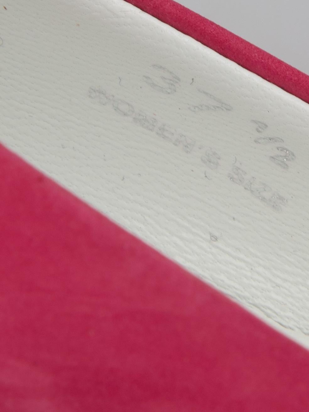 Donna HOGAN Zeppa Peep Toe in camoscio rosa misura IT 37,5 in vendita