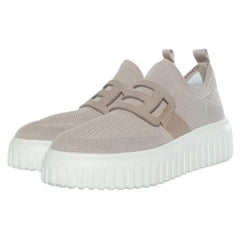 Hogan, calze slip-on in maglia Hogan H-stripes sneakers