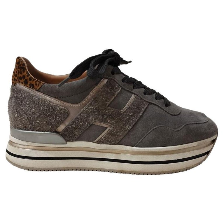vasteland Belofte Krachtig Hogan Sneakers size 38 For Sale at 1stDibs