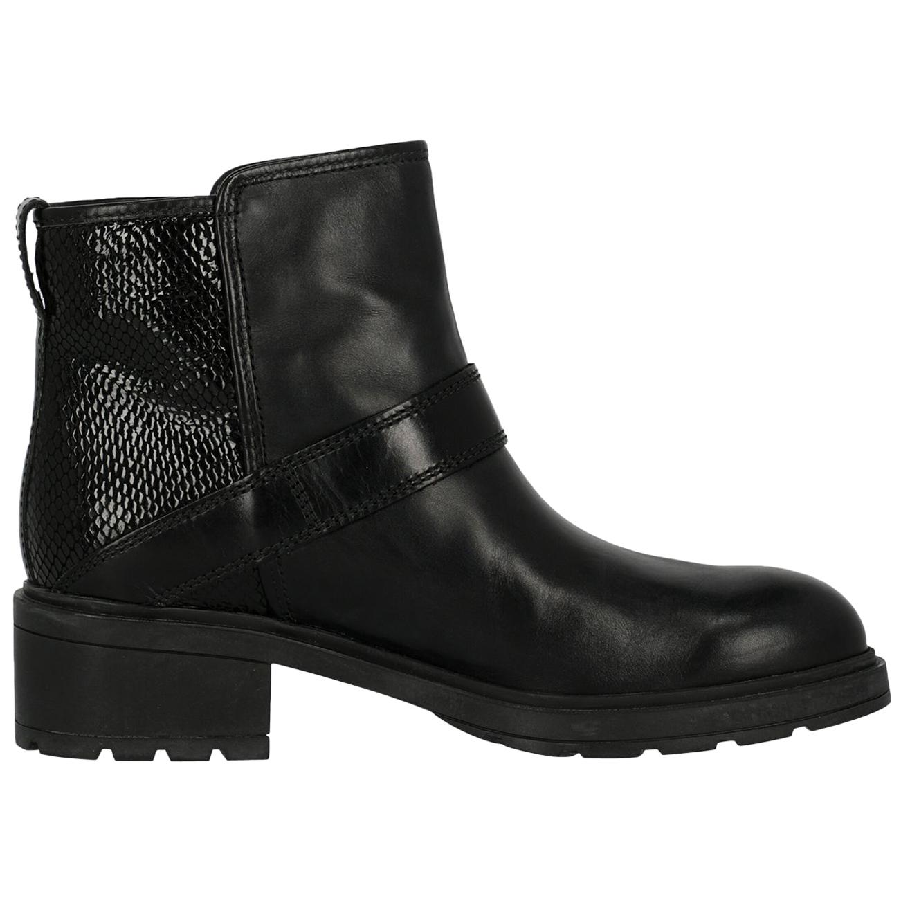 Hogan Woman Ankle boots Black Leather IT 36 For Sale