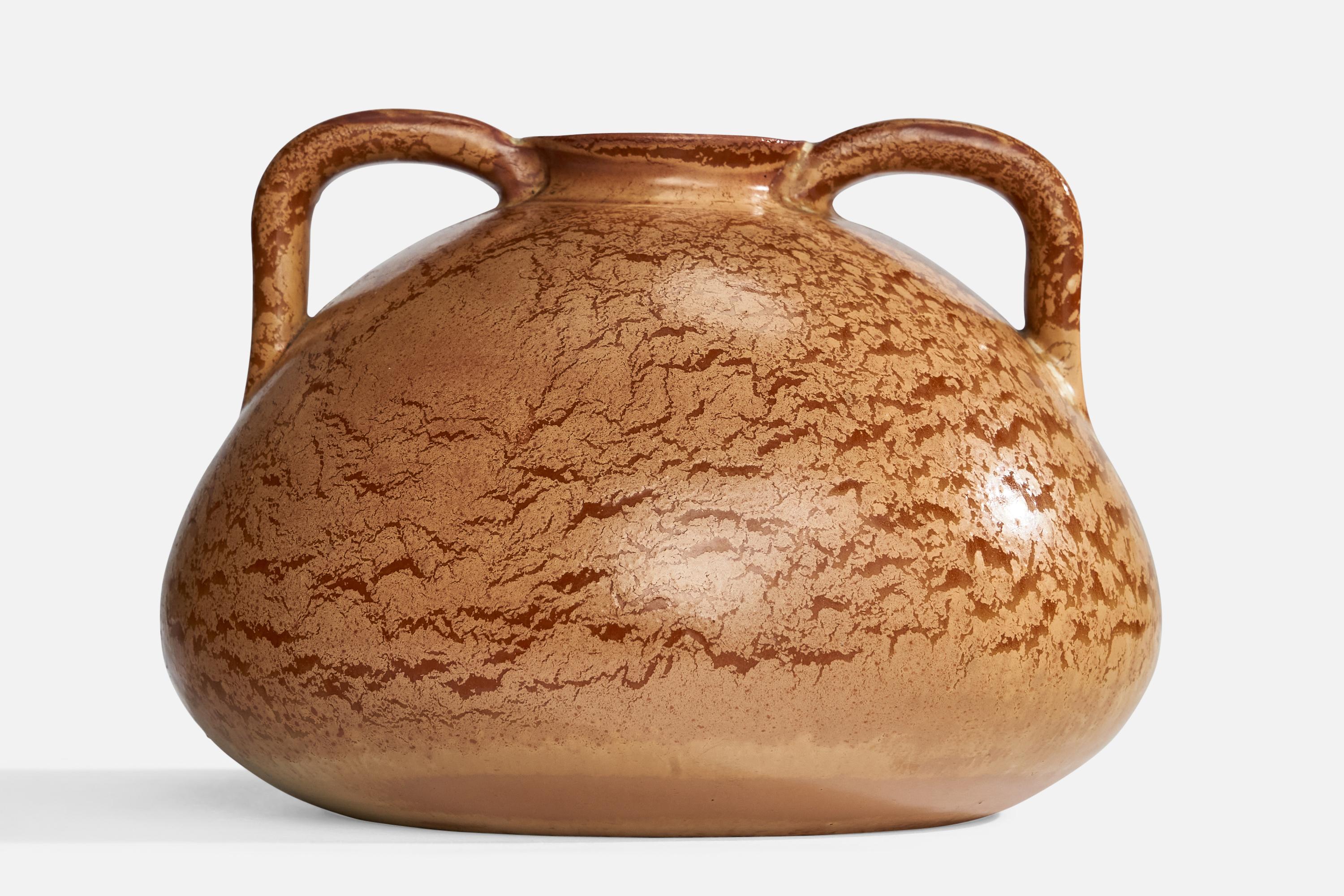Höganäs Keramik, Vase, Ceramic, Sweden, 1940s For Sale 1