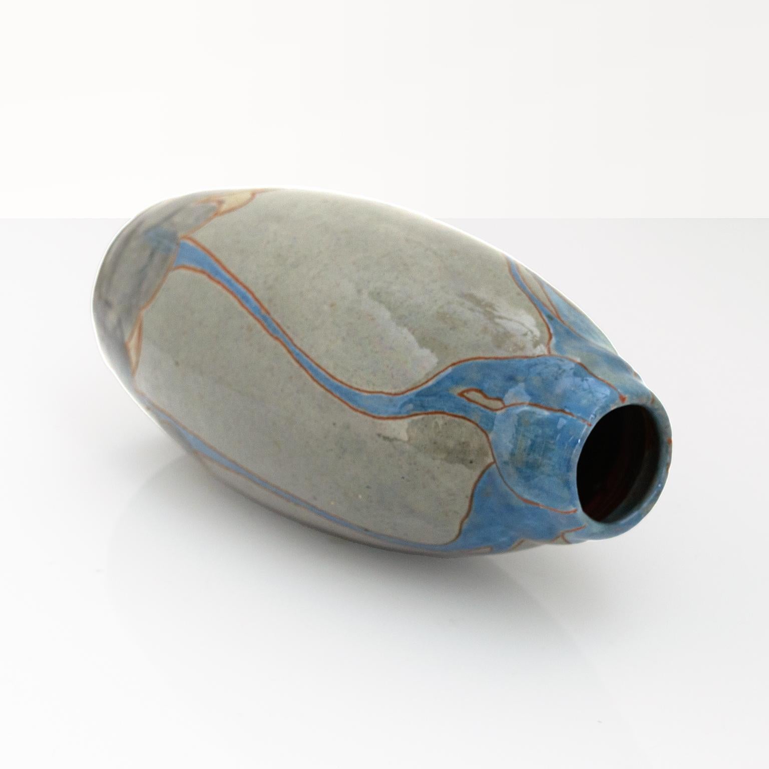 Hoganas, Vaso in ceramica Art Nouveau svedese, 1910 circa in vendita 2