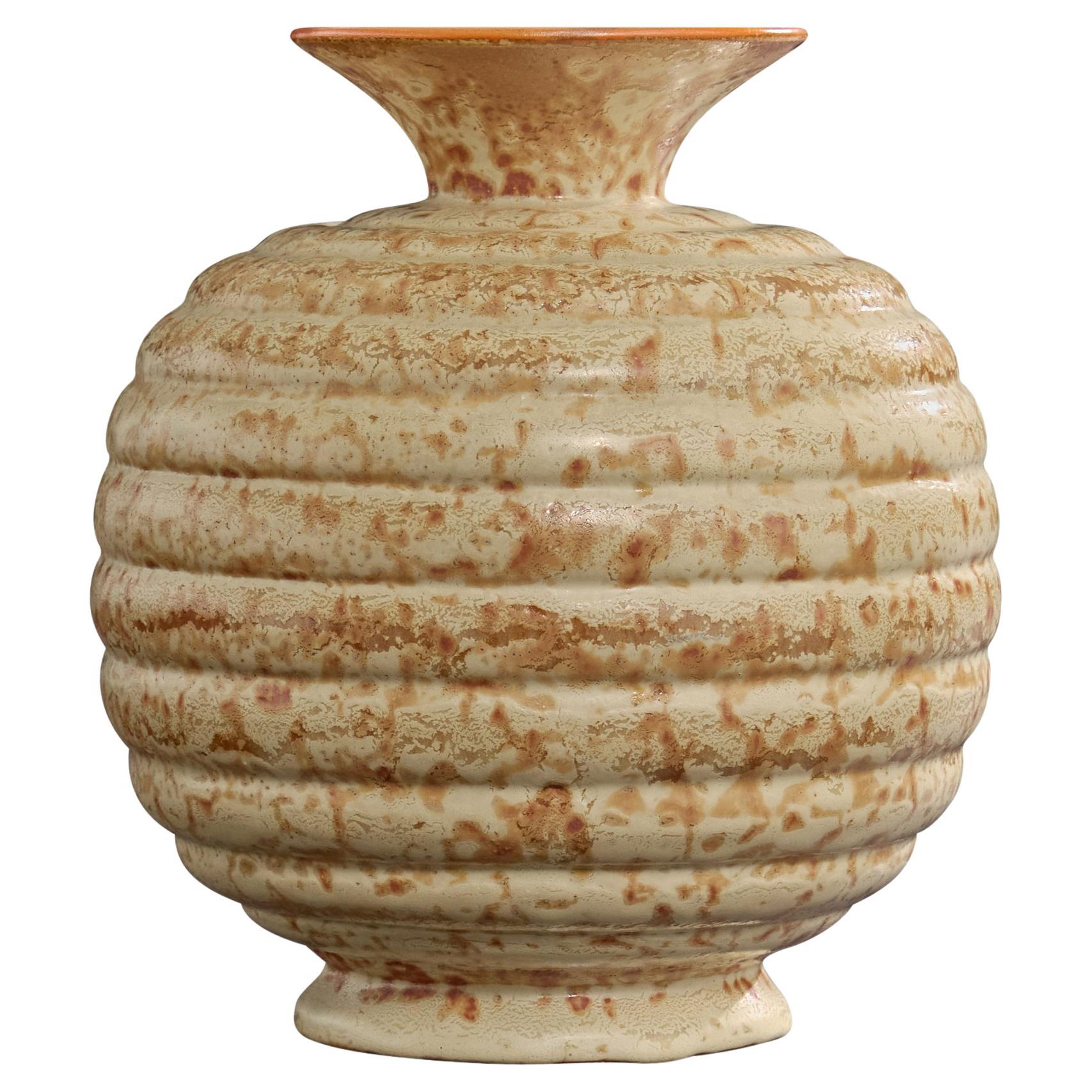 Höganäskeramik, Vase, Keramik, Schweden, 1940er Jahre
