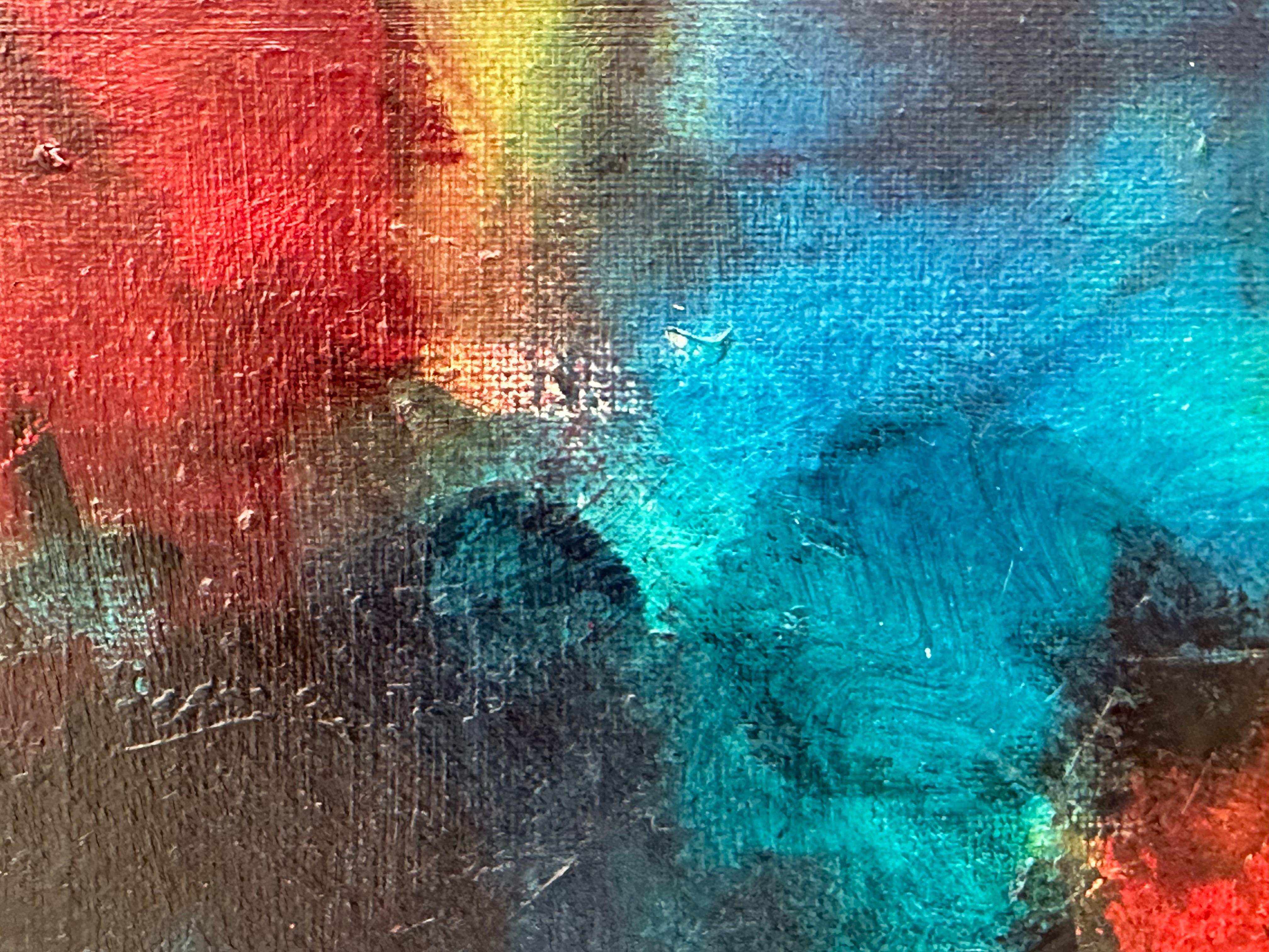 Mid-century Abstract Expressionist painting For Sale 1