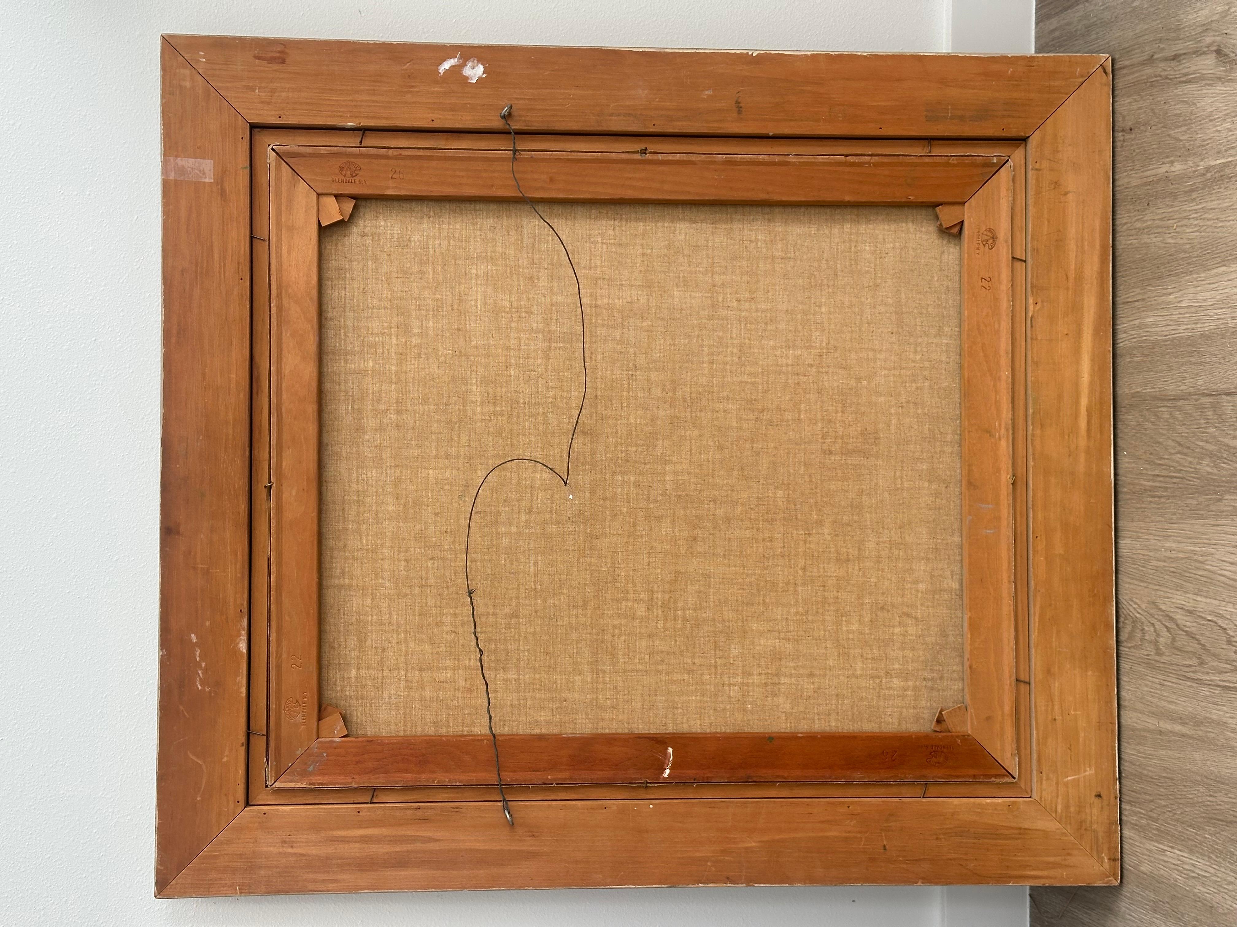 Mid-century Abstract Expressionist painting For Sale 3