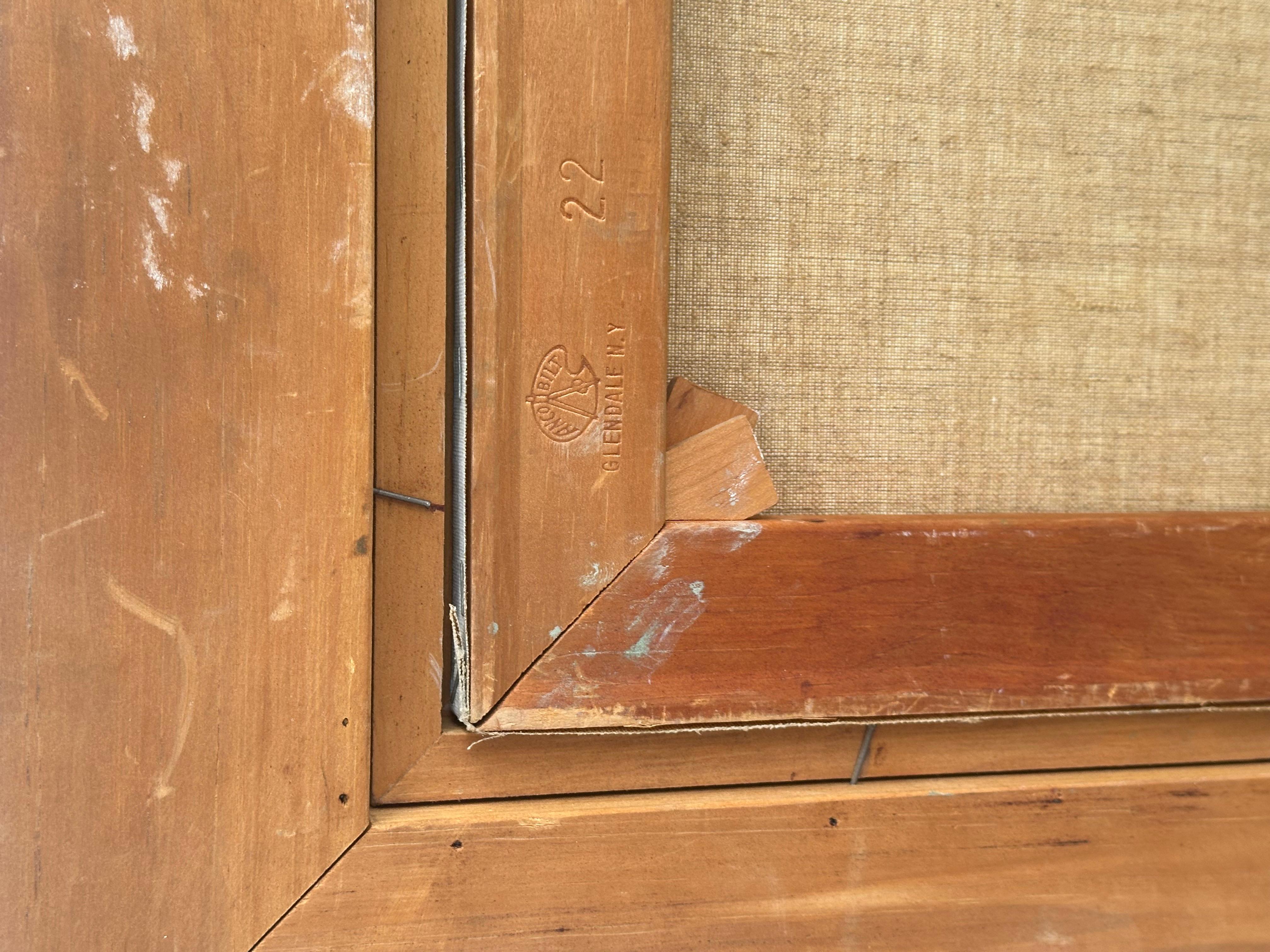 Mid-century Abstract Expressionist painting For Sale 4